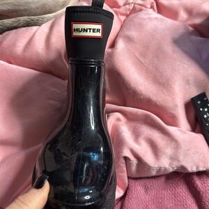 Hunter short rain boots